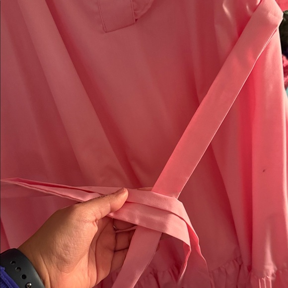 Entro Pink Ruffled dress - Picture 4 of 6